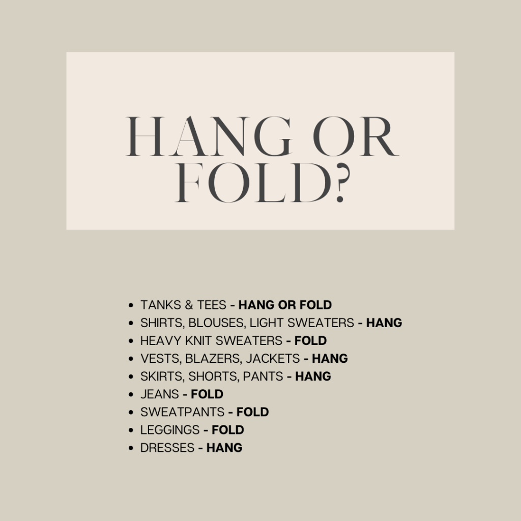 Hang or Fold list