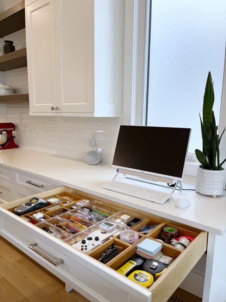 Back to School Organization - homework station
