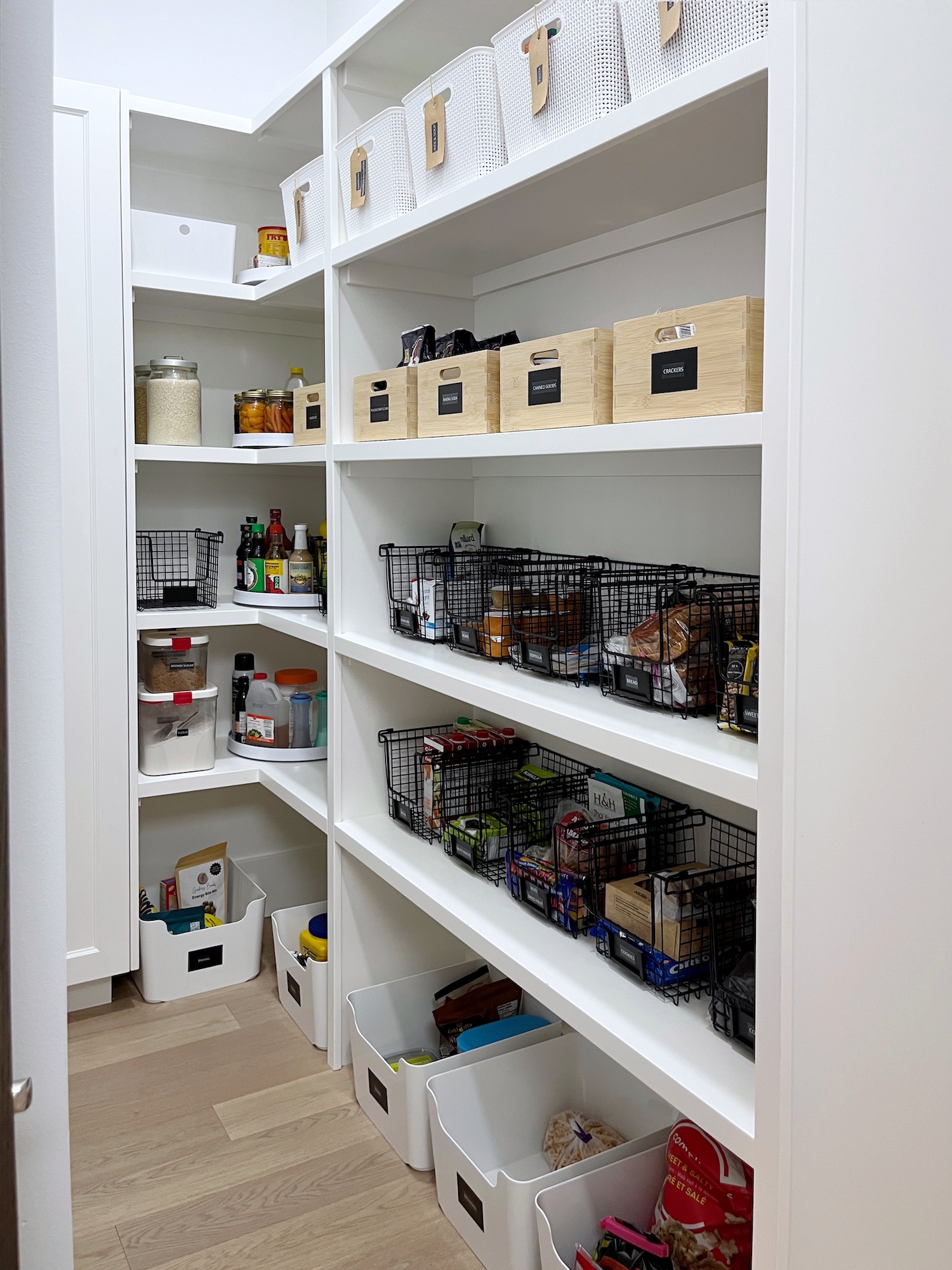 organized pantry