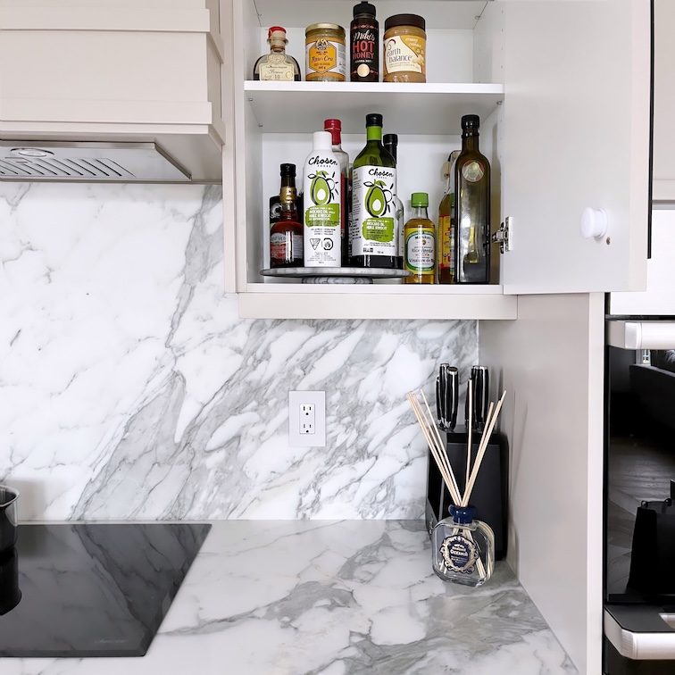 kitchen cabinets organizing