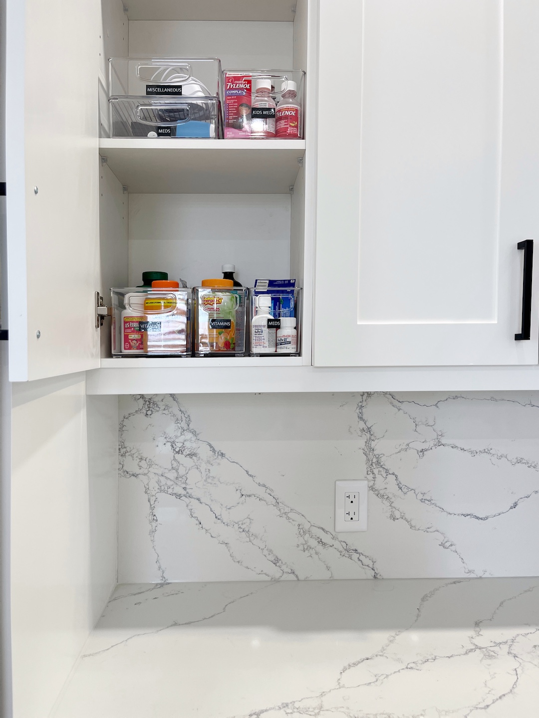 kitchen meds organization