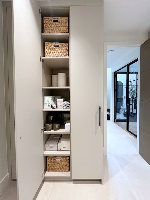 Laundry room organization