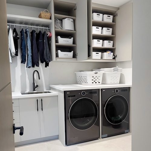 Organize laundry mountain