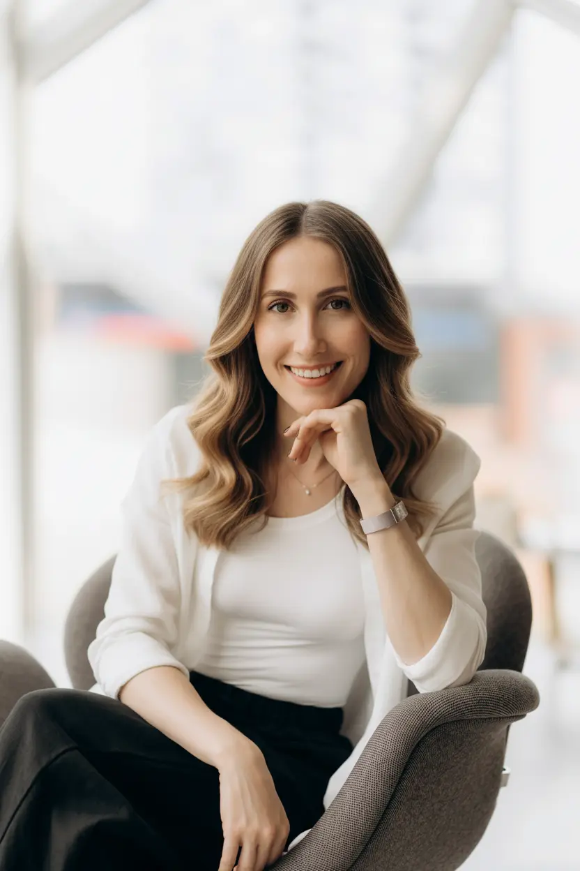 Marta, professional home organizer, expert don decluttering and minimalist in Calgary. 