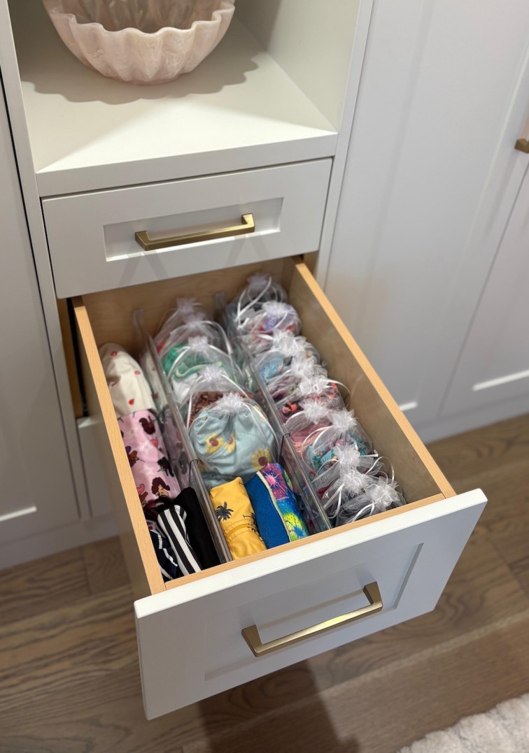Kids swimwear organization