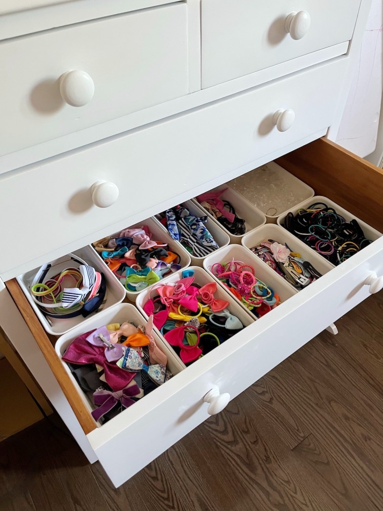 kids hair accessories organization