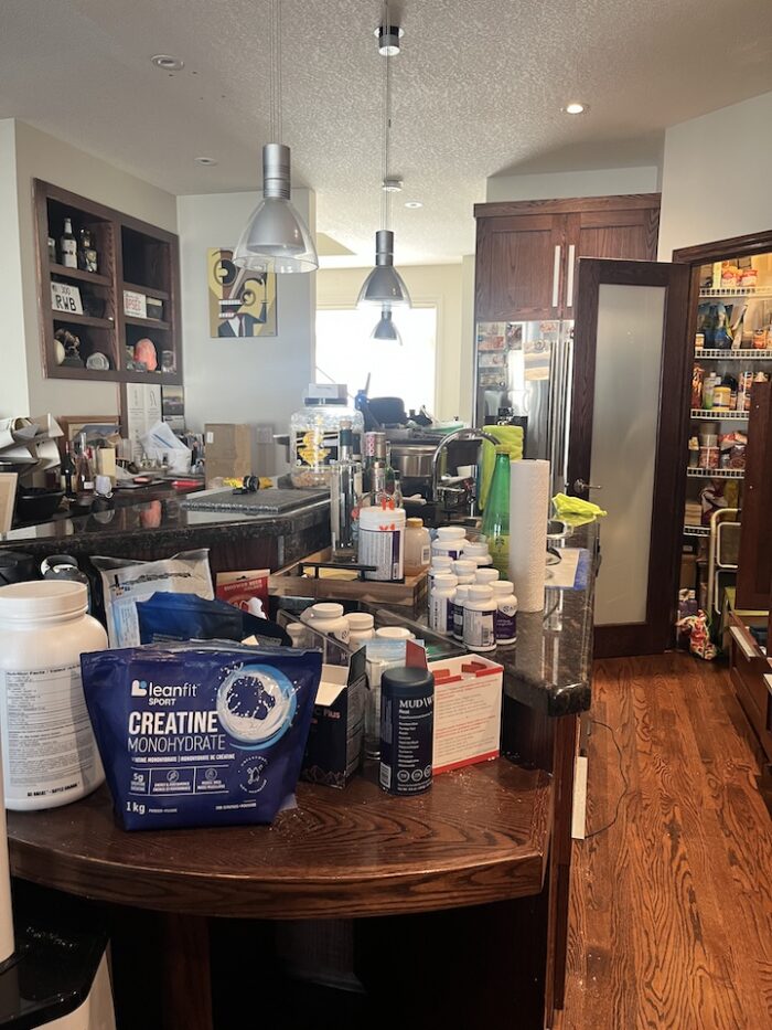 Cluttered Calgary Home